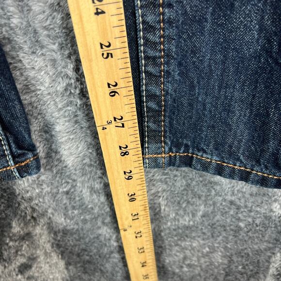 Ariat Jeans Mens 36x30 Dark Wash Western Workwear M2 Relaxed Boot Cut - Picture 8 of 11